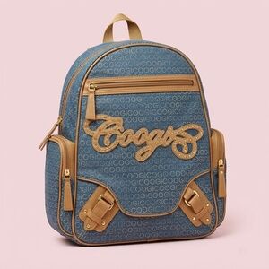 Vintage‎ Guess Blue Denim Backpack